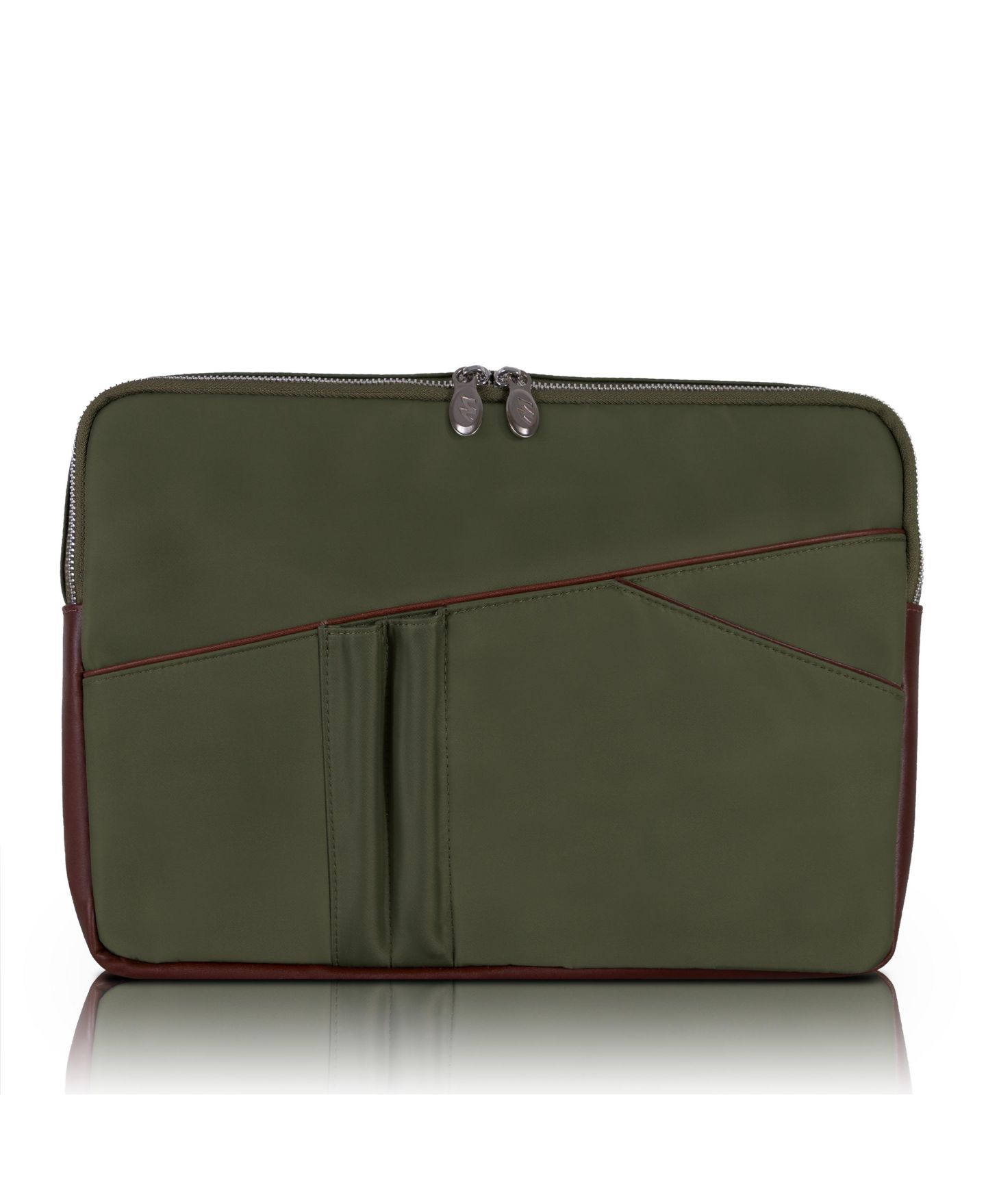 Сумка McKlein Crescent, 14" Laptop Sleeve, цвет: Чёрный — фото 6