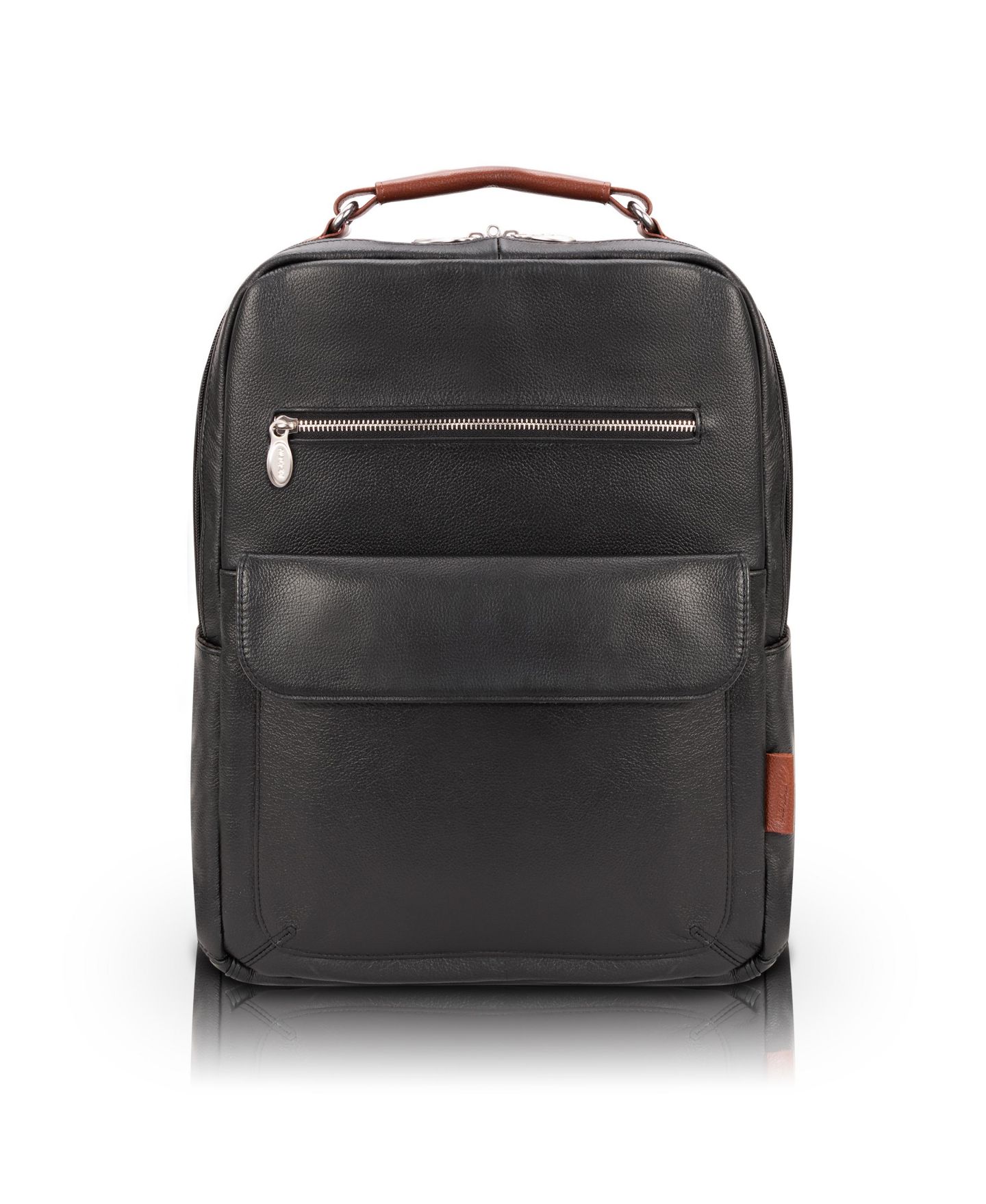Рюкзак McKlein Logan 17" Dual-Compartment Laptop Tablet, цвет: Чёрный — фото 10