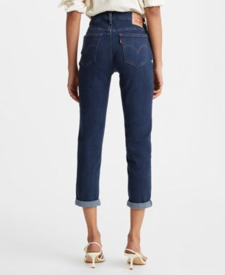 Women's Relaxed Boyfriend Tapered-Leg Jeans