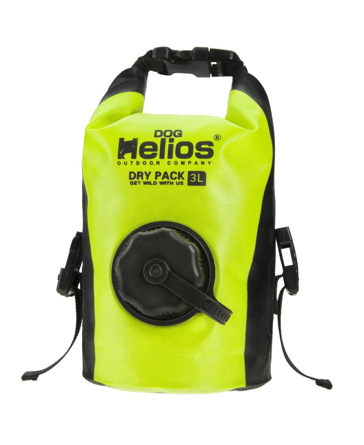 'Grazer' Water-resistant Outdoor Travel Dry Food Dispenser Bag - Yellow