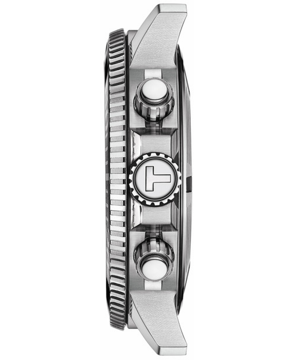 Shop Tissot Men's Swiss Chronograph Seastar 1000 Stainless Steel Mesh Bracelet Watch 45.5mm In Green Gradient