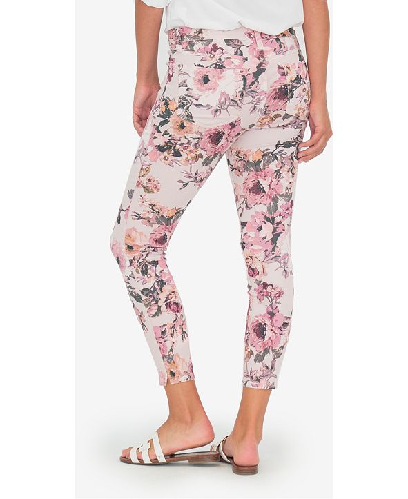 Kut from the Kloth Connie Floral-Print Skinny Jeans & Reviews - Jeans - Juniors - Macy's