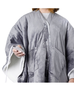 Pure Enrichment Purerelief Plush Electric Shawl Bedding