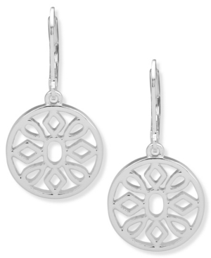 image of Nine West Flower Drop Earring