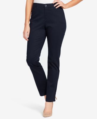 Gloria Vanderbilt Anita Straight Women's Pant - Macy's