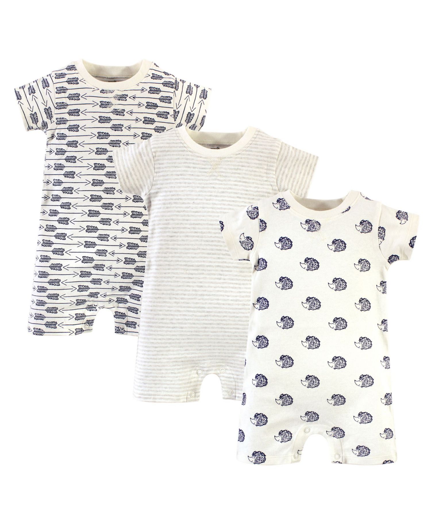 Baby Boys Natural Cotton Jumpsuits
