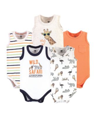 Cotton Tank-Style Bodysuits