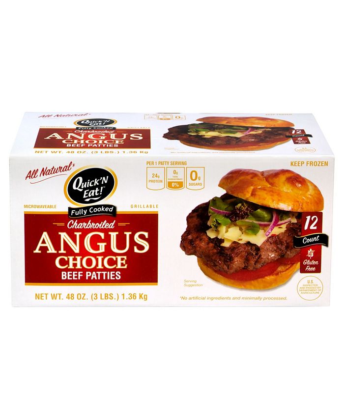 Quick'N Eat Quick N Eat Quick 'N Eat Fully Cooked Angus Choice Beef