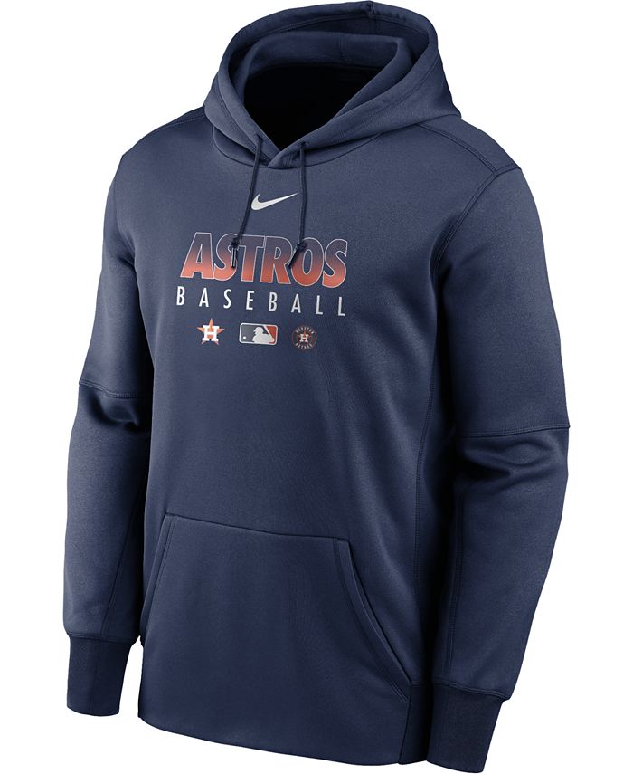 Nike Men's Houston Astros Authentic Collection Therma Dugout Hoodie ...