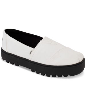 image of Toms Women-s Lug-Sole Alpargata Flats Women-s Shoes