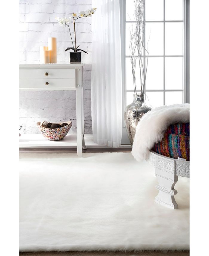 nuLoom Cloud 2'6" x 8' Runner Rug Macy's