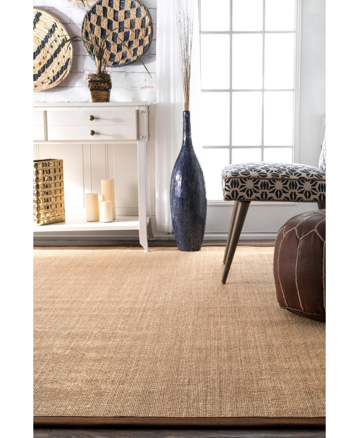 nuLoom Orsay ZHSS01EArea Rug - Brown