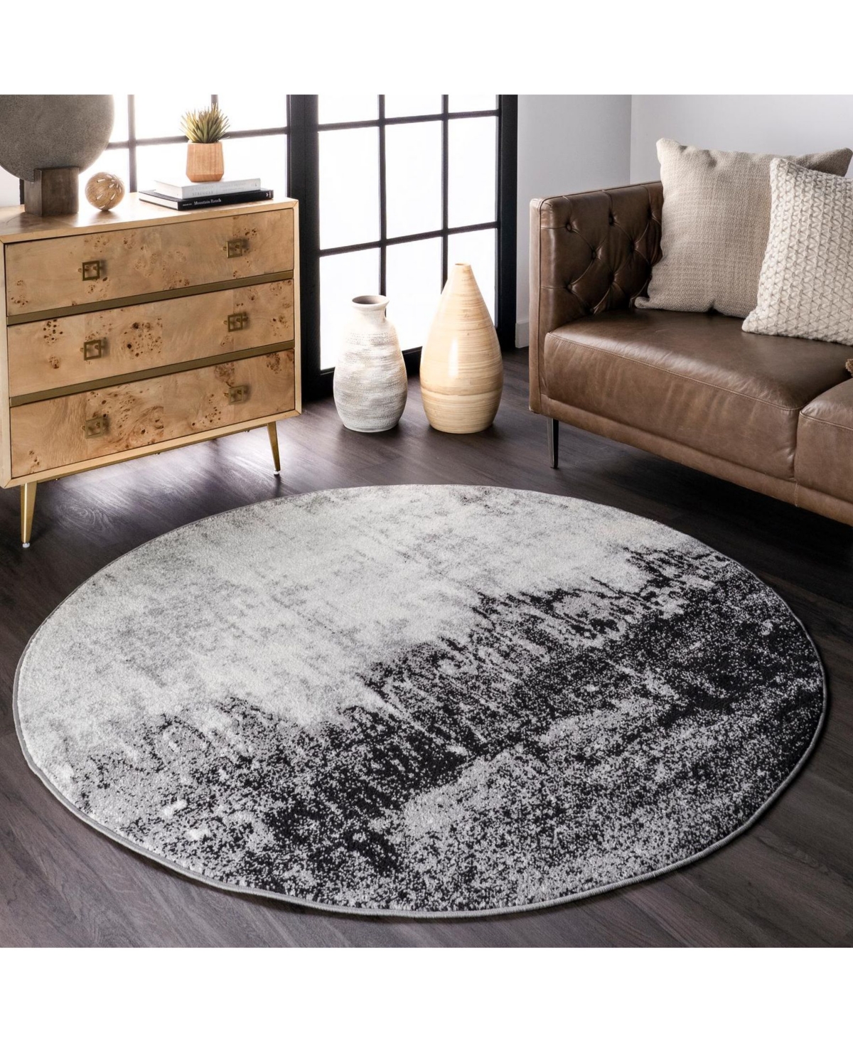 nuLoom Alayna RZBD51CArea Rug - Black