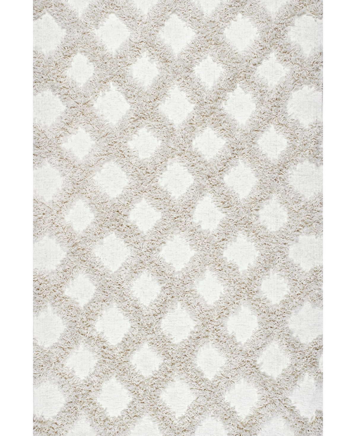 nuLoom Francene BDFR01A Ivory 8' x 11' Area Rug - Ivory