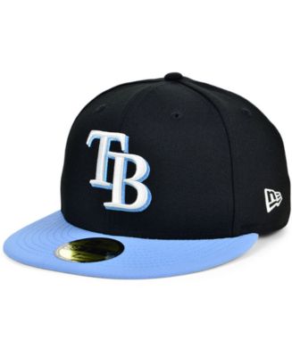 New Era Tampa Bay Rays Plate Patch 59FIFTY Cap - Macy's