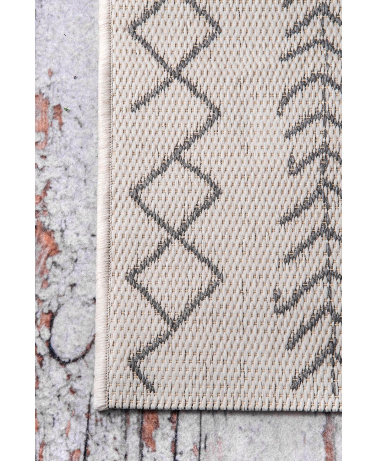 nuLoom Serna OWDN23A11' Outdoor Area Rug - Ivory