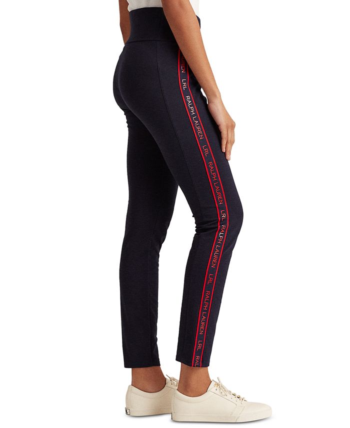 ralph lauren pants with logo all over