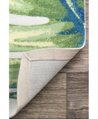 Lisa HJOA04A Multi 5' x 8' Outdoor Area Rug