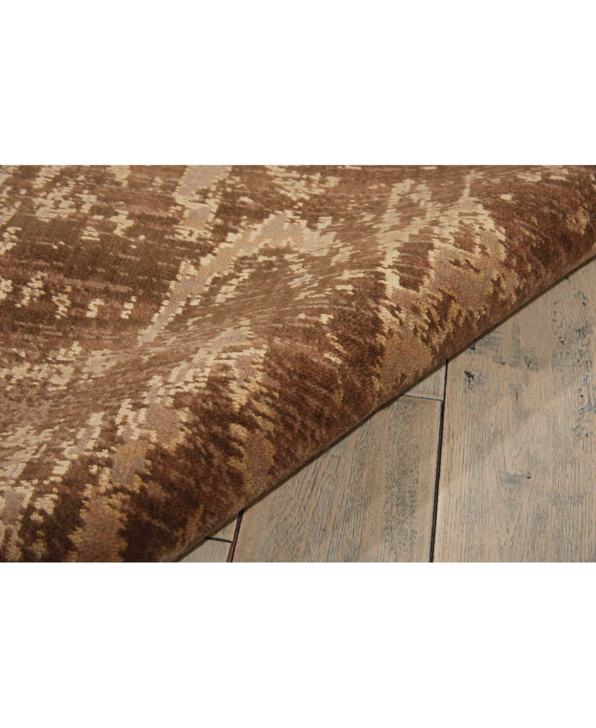 Nourison Home Silken Allure SLK17Area Rug - Chocolate