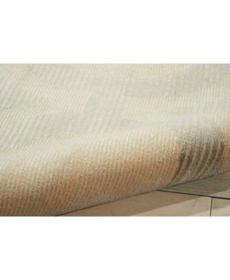 Luminance LUM01 Cream and Gray Rug