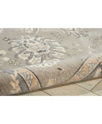 Persian Empire PE22 Slate 3'6" x 5'6" Area Rug
