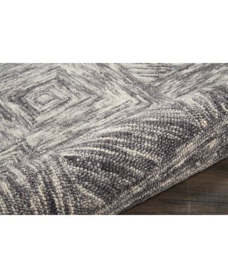 Interlock LNK01 Charcoal Rug