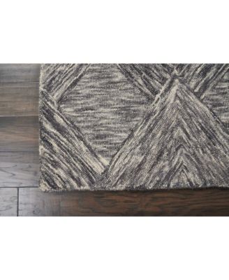 Interlock LNK01 Charcoal Rug