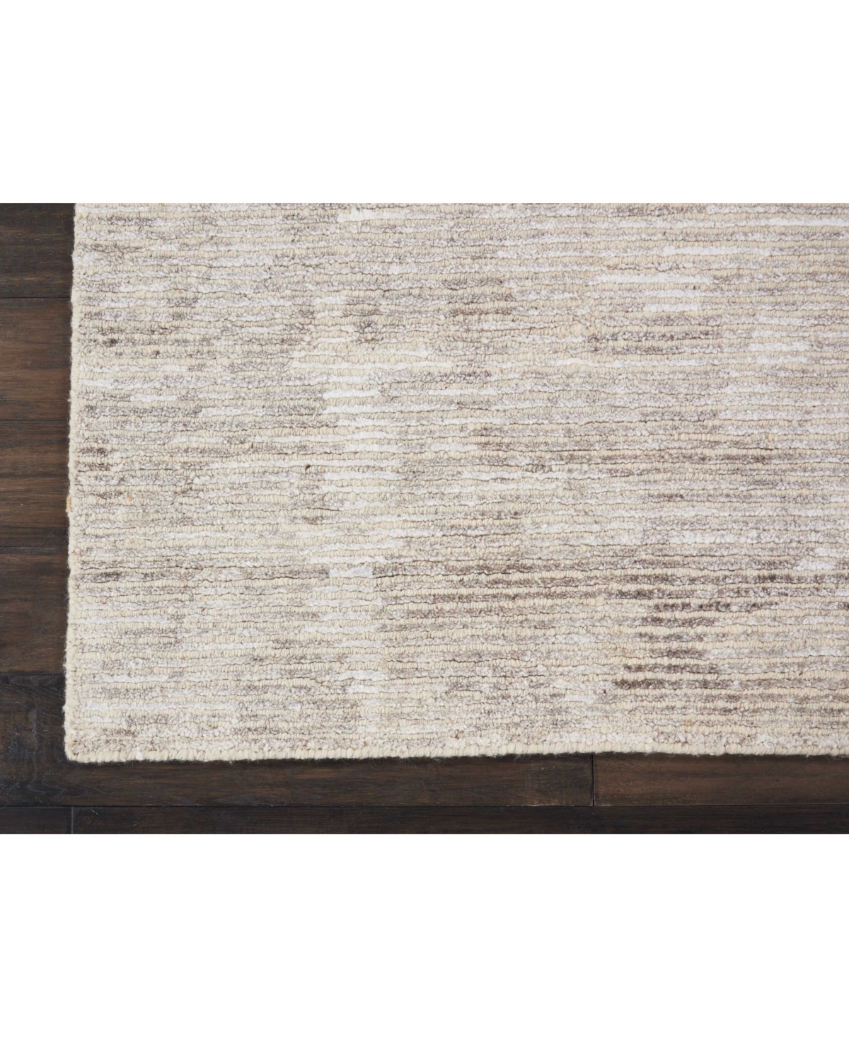 Nourison Home Ellora ELL01 Ivory and Gray 5'6" x 7'5" Area Rug