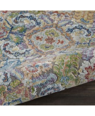 Ankara Global ANR12 Gray and Multi Rug
