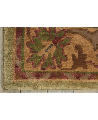 Tahoe TA03 Green 5'6" x 8'6" Area Rug