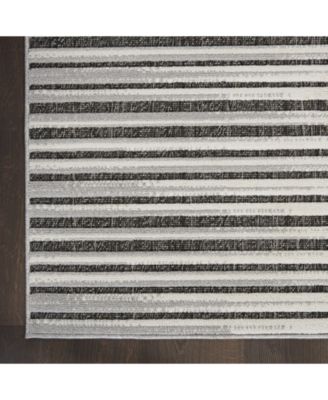 Key Largo KLG01 Onyx 2'2" x 7'6" Runner Rug
