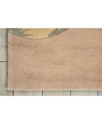 Tropics TS04 Beige 7'6" x 9'6" Area Rug