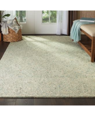Azura AZM01 Ivory and Gray Rug