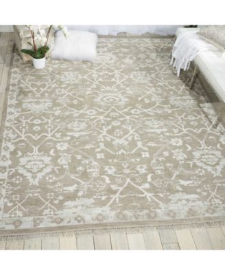 Elan ELN05 Gray 5'6" x 8' Area Rug