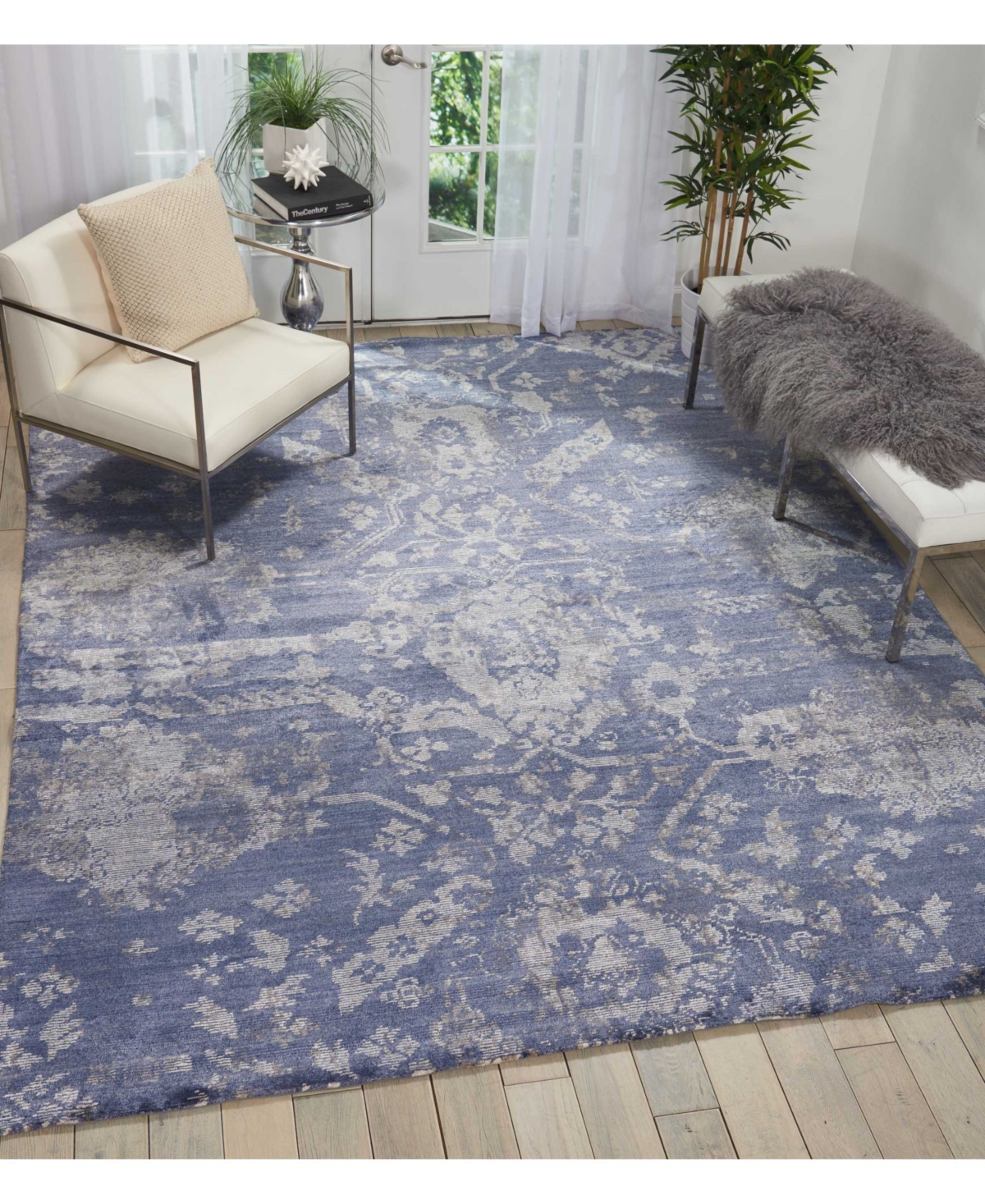 Nourison Home Lucent LCN06Area Rug - Blue