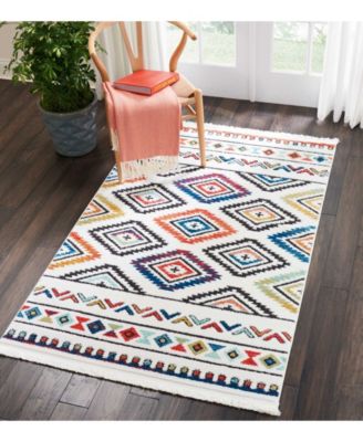 Navajo NAV06 White Rug