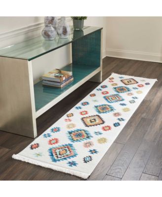 Navajo NAV07 White Rug