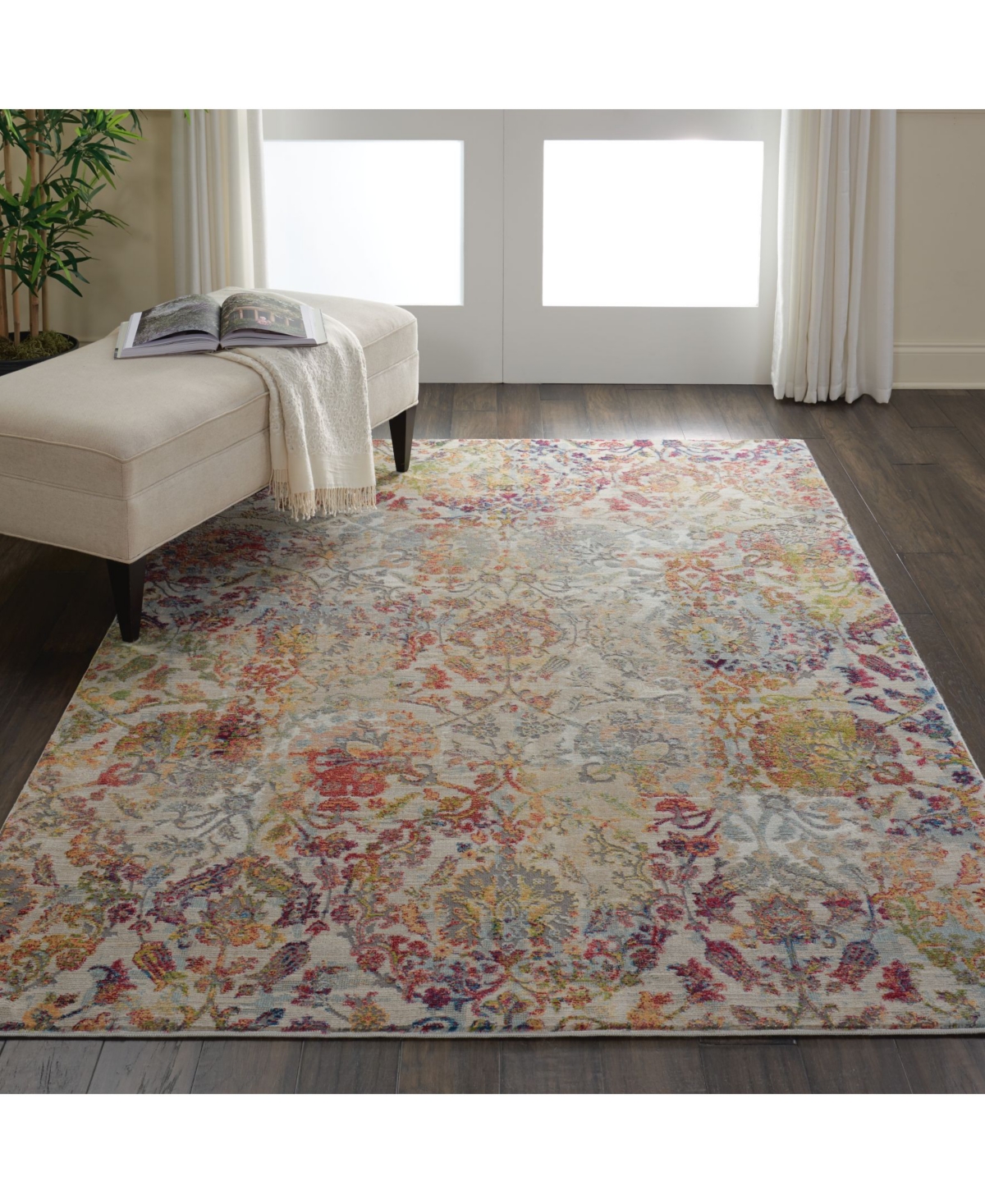 Nourison Home Ankara Global ANR06Area Rug - Ivory