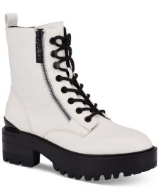 macys white knee high boots