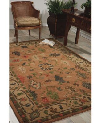Tahoe TA05 Copper 5'6" x 8'6" Area Rug