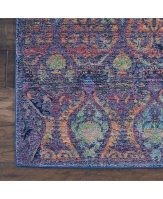 Ankara Global ANR08 Navy and Multi Rug