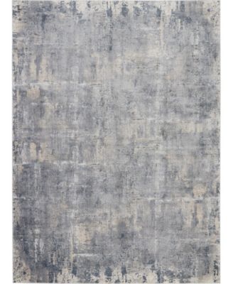 Rustic Textures RUS06 Gray and Beige Rug