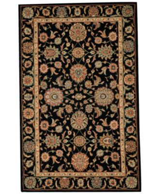 Living Treasures LI05 Black Rug
