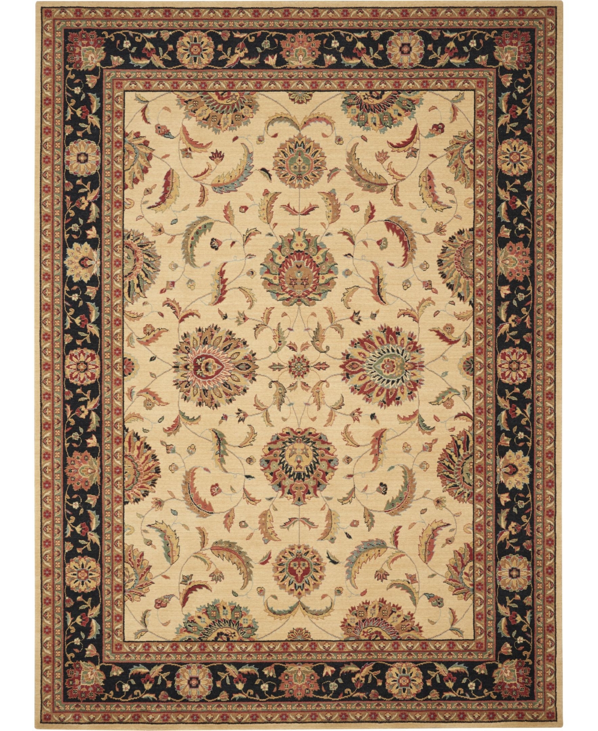 Nourison Home Living Treasures LI04 Ivory 8'3in x 11'3in Area Rug - Ivory