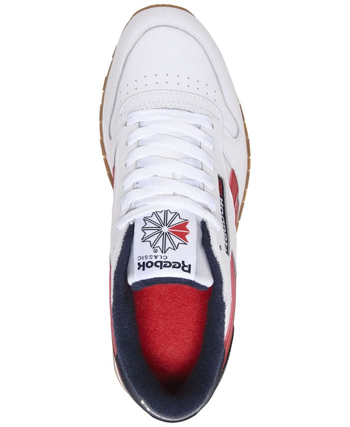 Reebok Men's Classic Leather MU Casual Sneakers from Finish Line - Macy's