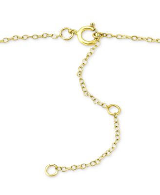 Lab-Grown Opal Ankle Bracelet (Also in Cubic Zirconia), Created for Macy's