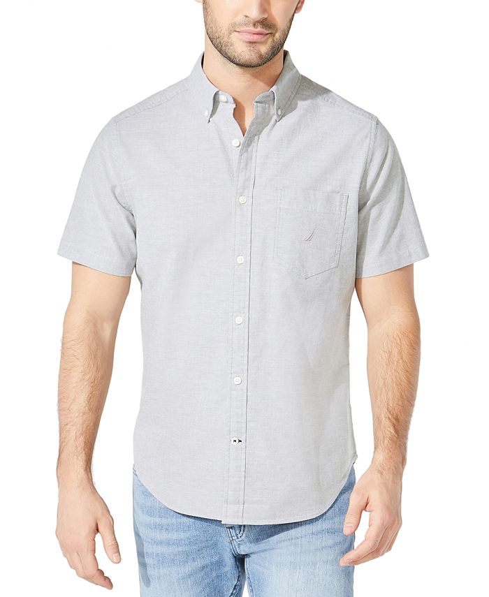 Nautica Men's Solid Oxford Shirt - Macy's