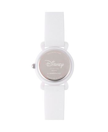 ewatchfactory - Disney Frozen 2 Elsa Girl's White Plastic Time Teacher Watch 32mm