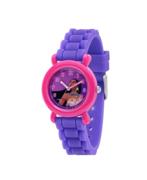Ewatchfactory Kids' Disney Princess Pocahontas Girls' Pink Plastic Watch 32mm In Purple