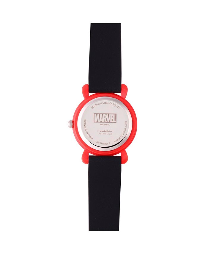 ewatchfactory - Marvel Black Widow Girls' Red Plastic Watch 32mm